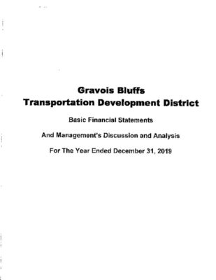 thumbnail of GRAVOIS BLUFFS TDD 2019 AUDIT REPORT