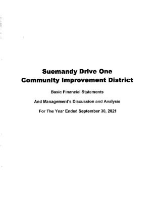 thumbnail of 2021 SUEMANDY DRIVE 1 CID AUDIT REPORT