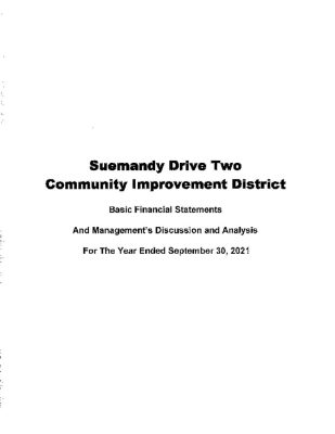 thumbnail of 2021SUEMANDY DRIVE 2 CID AUDIT REPORT