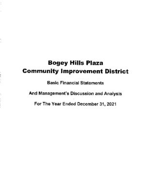thumbnail of BOGEY HILLS PLAZA CID 2021 AUDIT REPORT