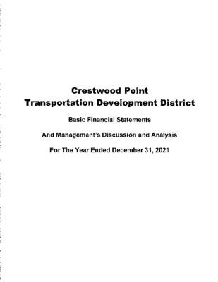 thumbnail of CRESTWOOD POINT TDD 2021 AUDIT REPORT