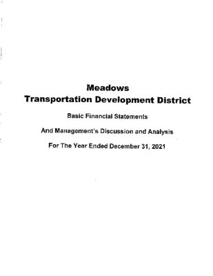 thumbnail of MEADOWS TDD 2021 AUDIT REPORT