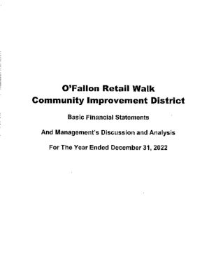 thumbnail of O’FALLON RETAIL WALK CID 2022 AUDIT REPORT