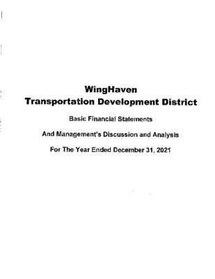 thumbnail of WINGHAVEN TDD 2021 AUDIT REPORT